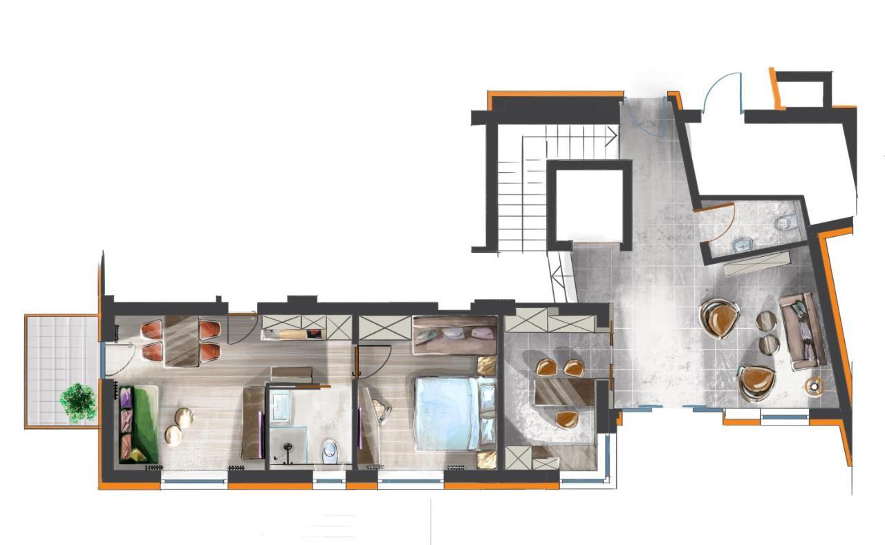 Hotel Apart Piz Mundin คัพเพิล ภายนอก รูปภาพ